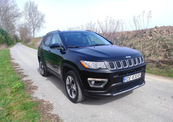 Jeep Compass cena 87900 przebieg: 65400, rok produkcji 2019 z Dębica małe 781